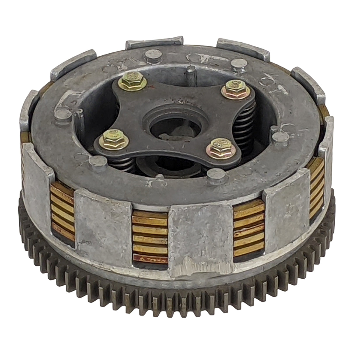 RedCap Ideal Clutch Assembly with 5 Plates Compatible for Engine 250JS 200cc & 250cc Chinese Models ATV & Dirt Bike - Loncin, Bashan, Baja ATVs - Enhance Performance and Durability