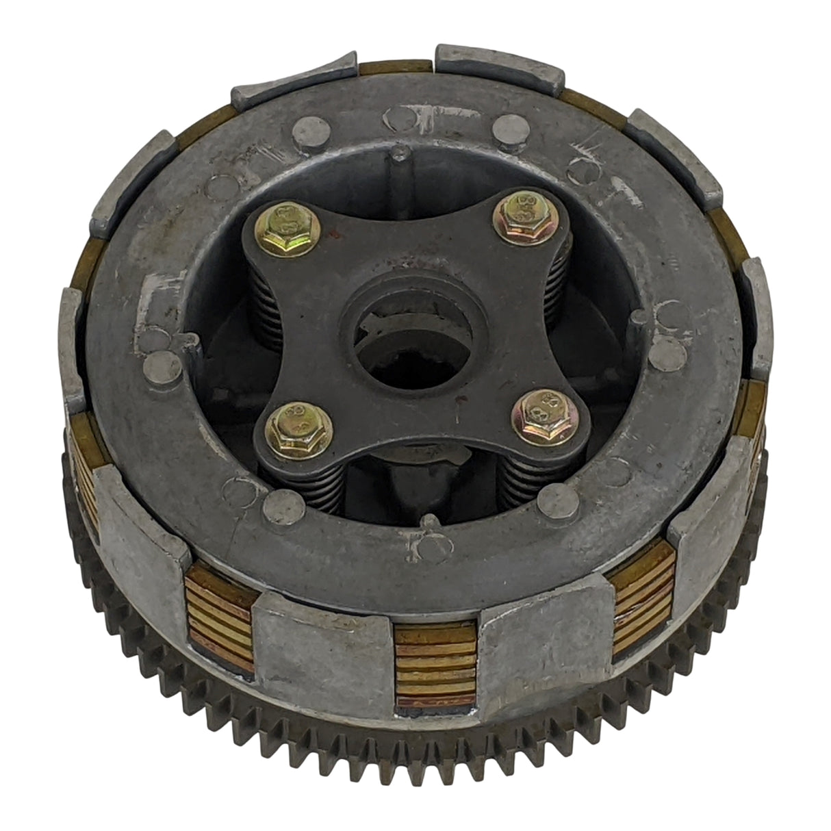 RedCap Ideal Clutch Assembly with 5 Plates Compatible for Engine 250JS 200cc & 250cc Chinese Models ATV & Dirt Bike - Loncin, Bashan, Baja ATVs - Enhance Performance and Durability