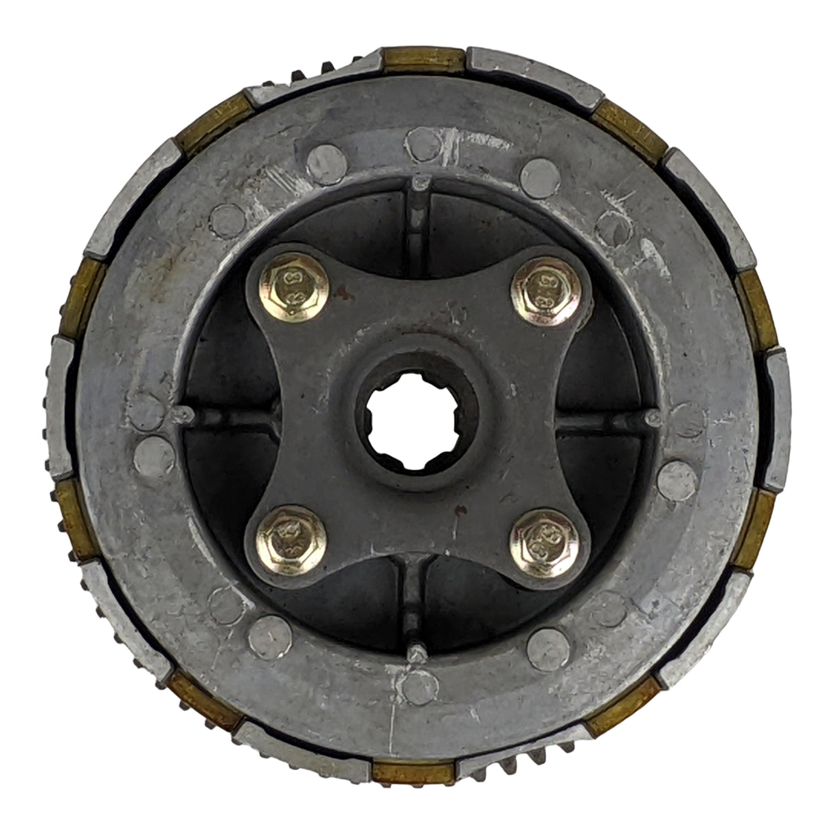 RedCap Ideal Clutch Assembly with 5 Plates Compatible for Engine 250JS 200cc & 250cc Chinese Models ATV & Dirt Bike - Loncin, Bashan, Baja ATVs - Enhance Performance and Durability