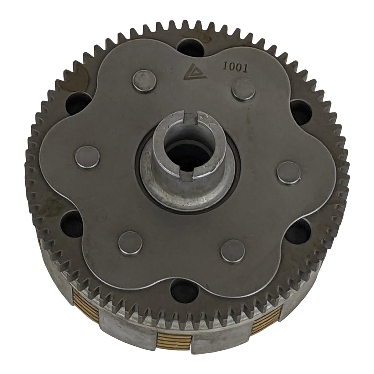 RedCap Ideal Clutch Assembly with 5 Plates Compatible for Engine 250JS 200cc & 250cc Chinese Models ATV & Dirt Bike - Loncin, Bashan, Baja ATVs - Enhance Performance and Durability