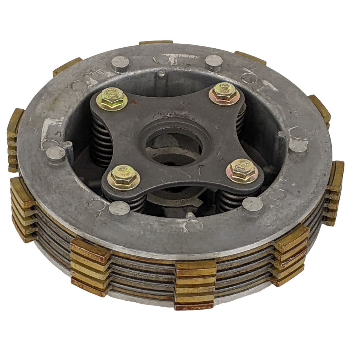 RedCap Ideal Clutch Assembly with 5 Plates Compatible for Engine 250JS 200cc & 250cc Chinese Models ATV & Dirt Bike - Loncin, Bashan, Baja ATVs - Enhance Performance and Durability