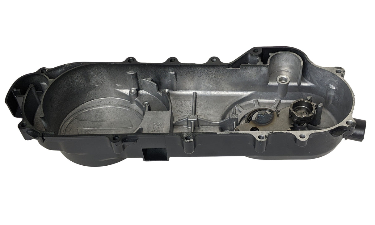 Crankcase Belt Cover Long Case 50cc GY6 - Complete Assy - Version 2