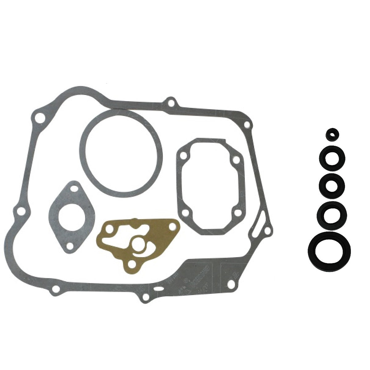 Right Side Engine Clutch Cover Black with Gaskets & Seals, - 110cc 125cc Lifan Zongshen
