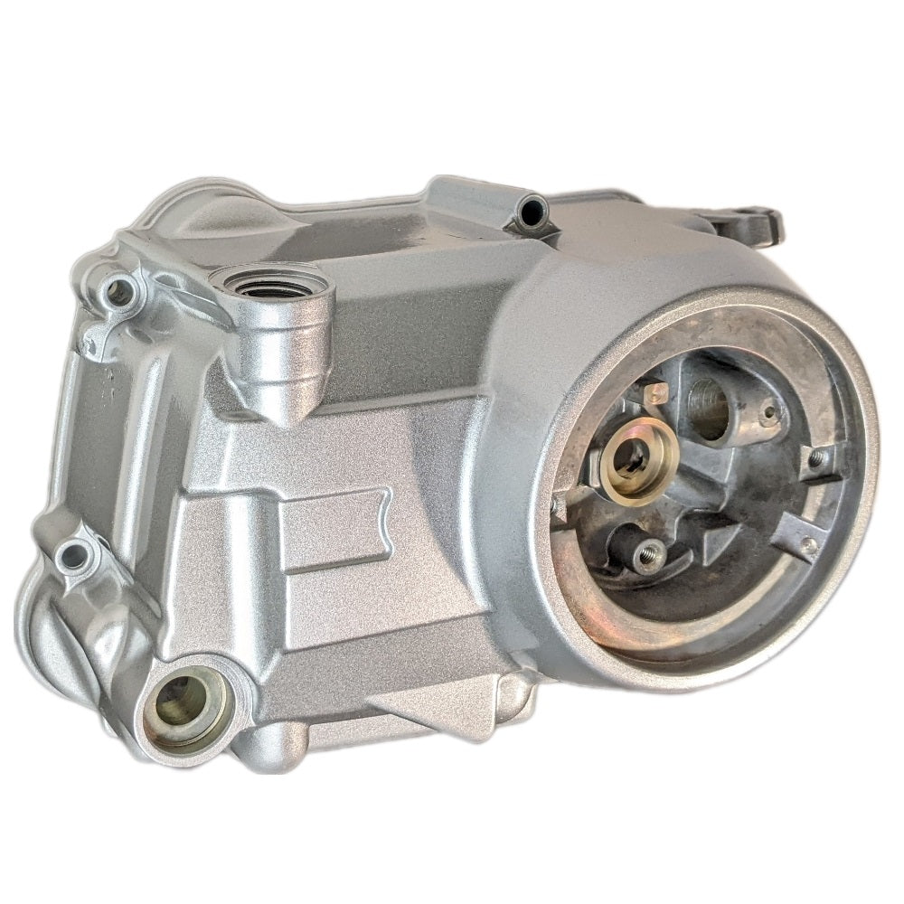 Right Side Engine Clutch Cover Silver with Gaskets & Seals, - 110cc 125cc Lifan Zongshen