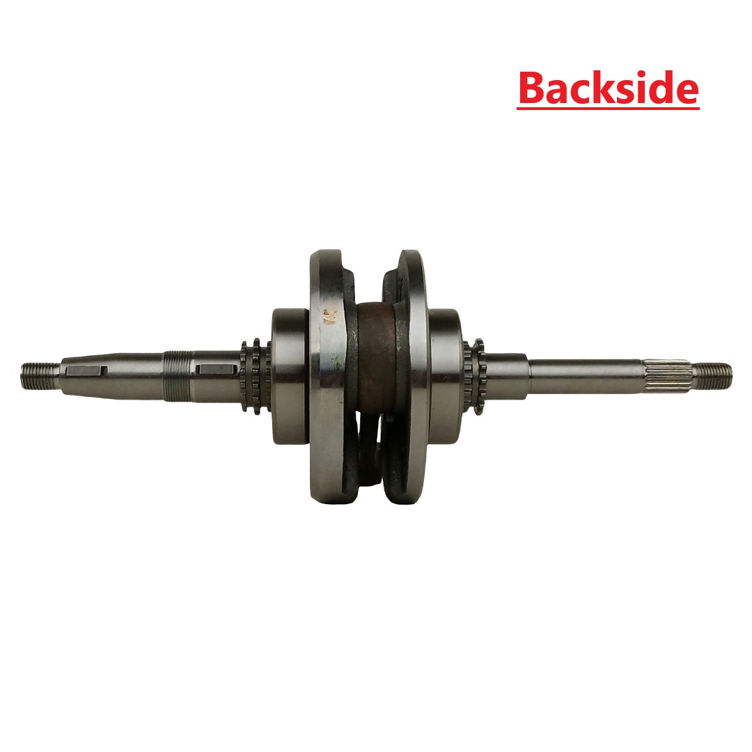 17T Complete Crank Shaft Assembly for 169cc 170cc Dongfang Falcon Raptor Vitacci Spider Go Kart Dune Buggy GY6 161QML