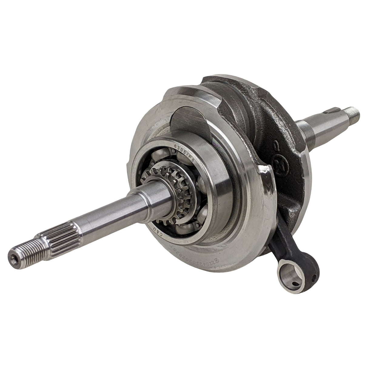 17 Teeth Crank Shaft Assembly for 4-Stroke GY6 170cc Engine Short Case with Internal Reverse Scooters