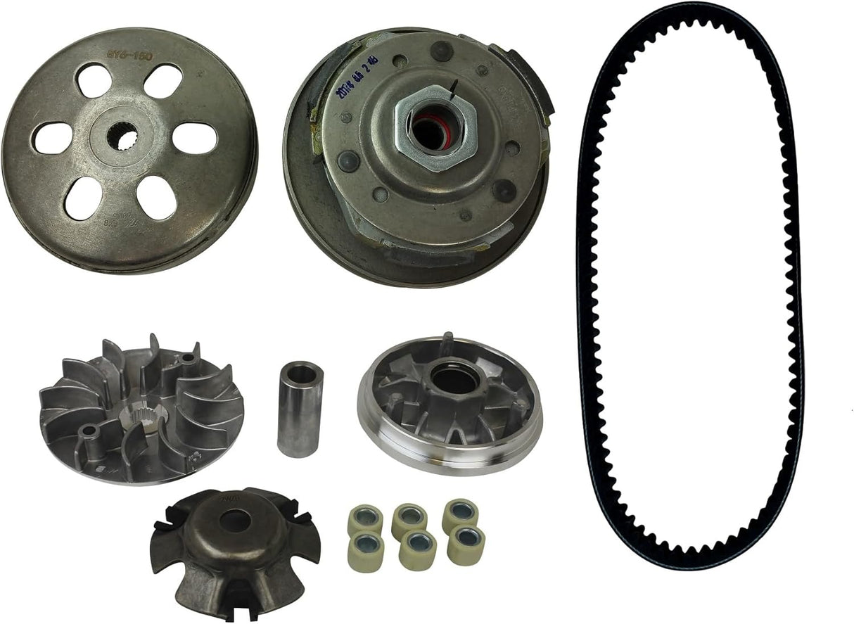 150cc 125cc GY6 Clutch Variator Drive Assembly Belt Kit for Scooter