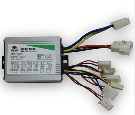 Controller, 24V500W Motor Brush for Electric Bike Bicycle Scooter