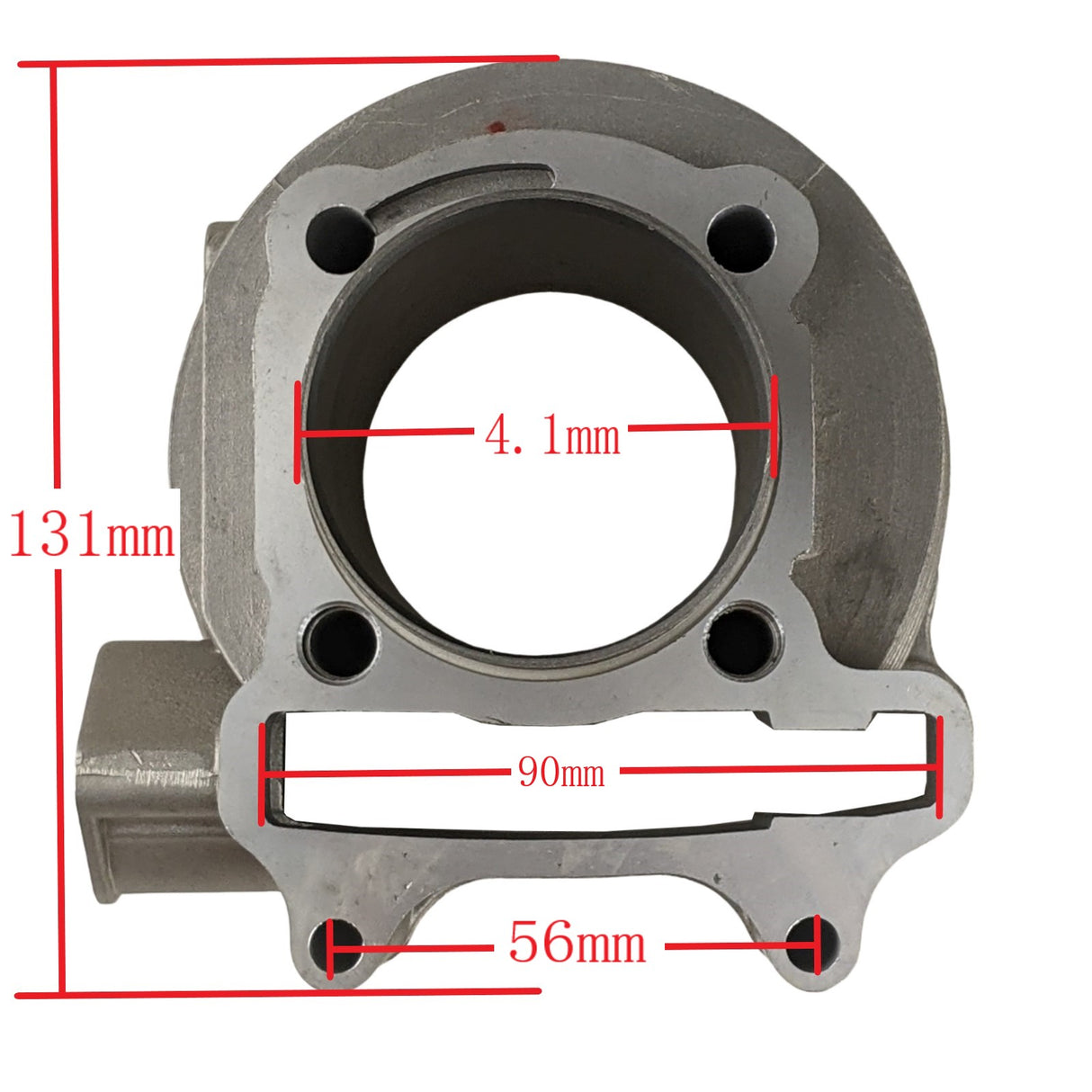 Cylinder Kit, with 57mm Piston, Rings, Gaskets GY6 150cc