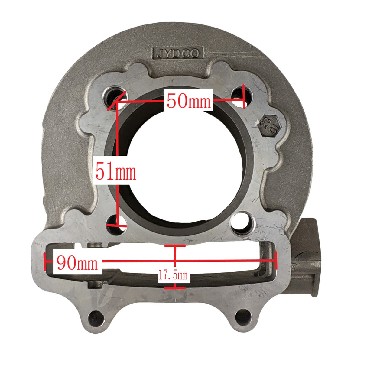 Cylinder Kit, with 57mm Piston, Rings, Gaskets GY6 150cc