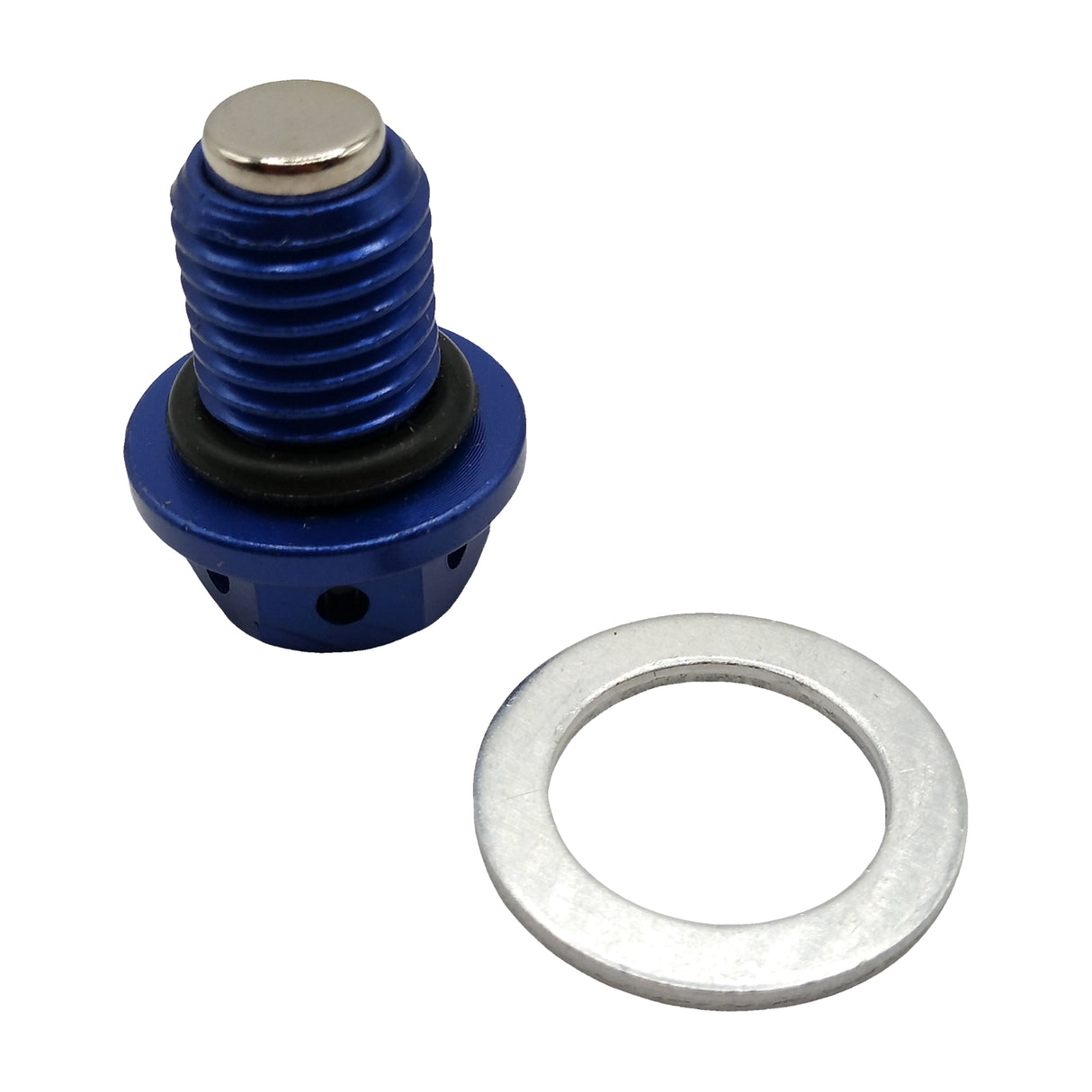 M12 x 1.25 Magnetic Oil Drain Plug for 50cc-232cc GY6 Scooter ATV Dirt Bike Blue