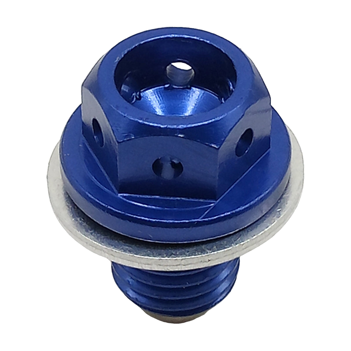 M12 x 1.25 Magnetic Oil Drain Plug for 50cc-232cc GY6 Scooter ATV Dirt Bike Blue