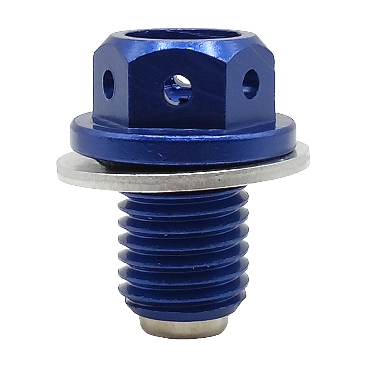 M12 x 1.25 Magnetic Oil Drain Plug for 50cc-232cc GY6 Scooter ATV Dirt Bike Blue