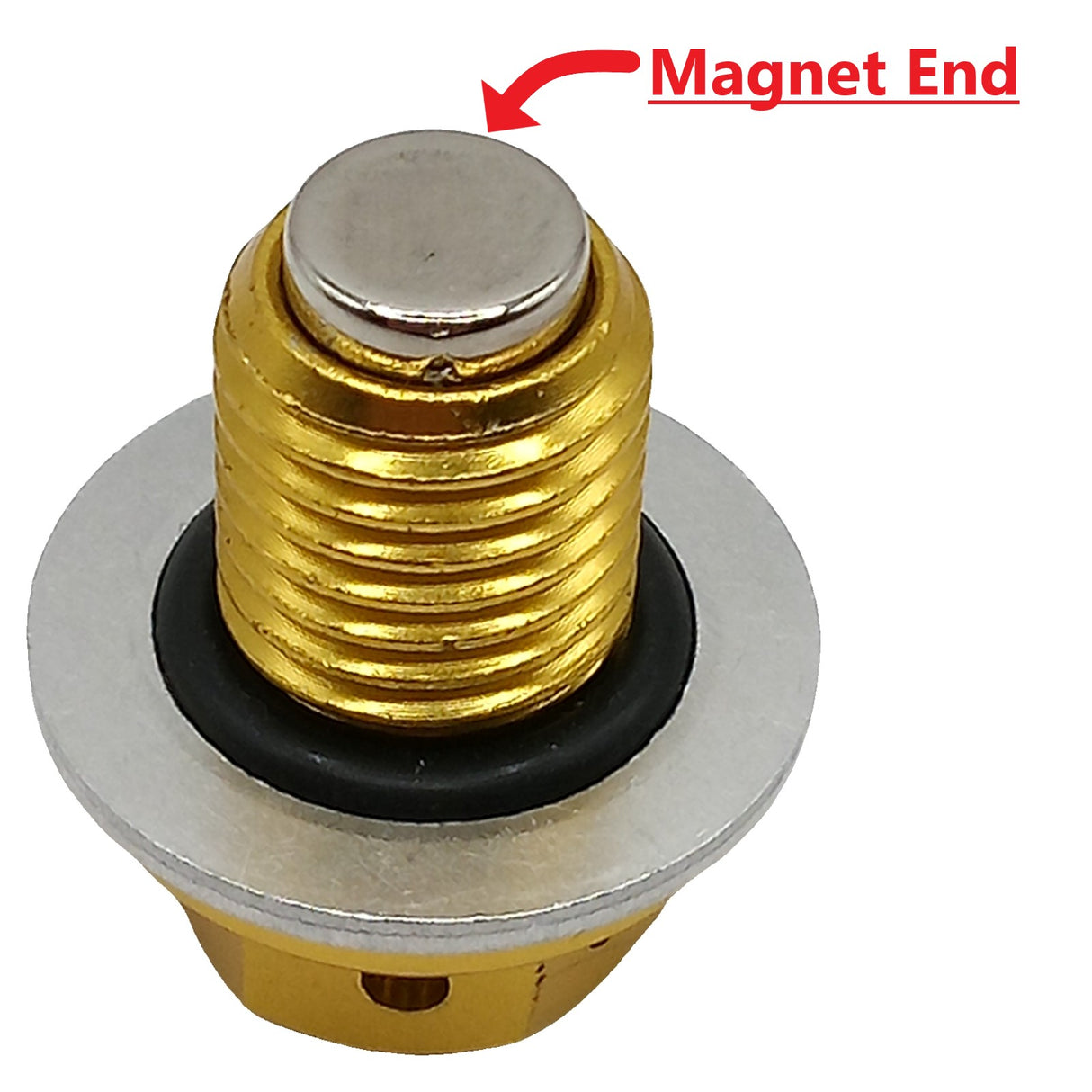 M12 x 1.25 Magnetic Oil Drain Plug for 50cc-232cc GY6 Scooter ATV Dirt Bike Gold