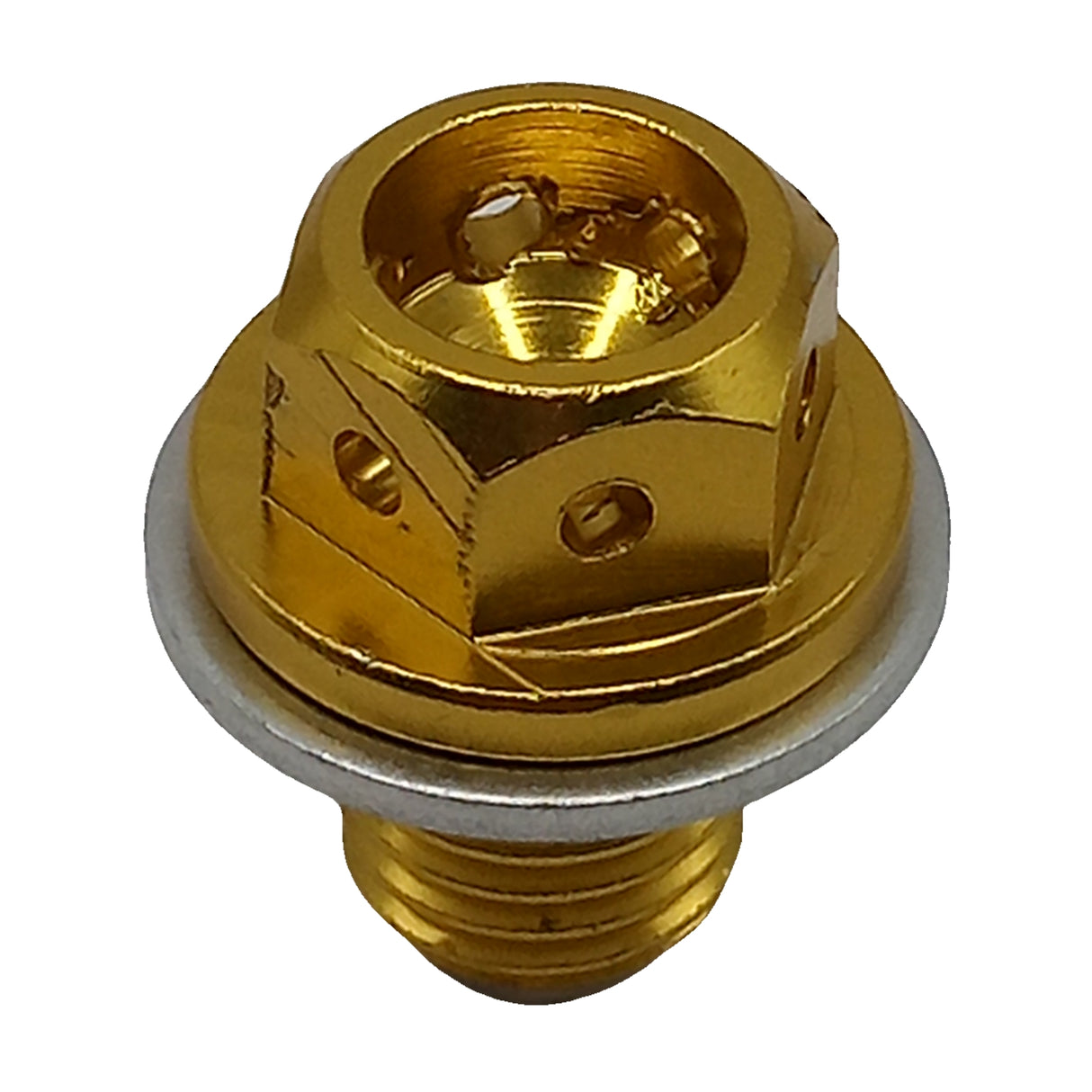 M12 x 1.25 Magnetic Oil Drain Plug for 50cc-232cc GY6 Scooter ATV Dirt Bike Gold