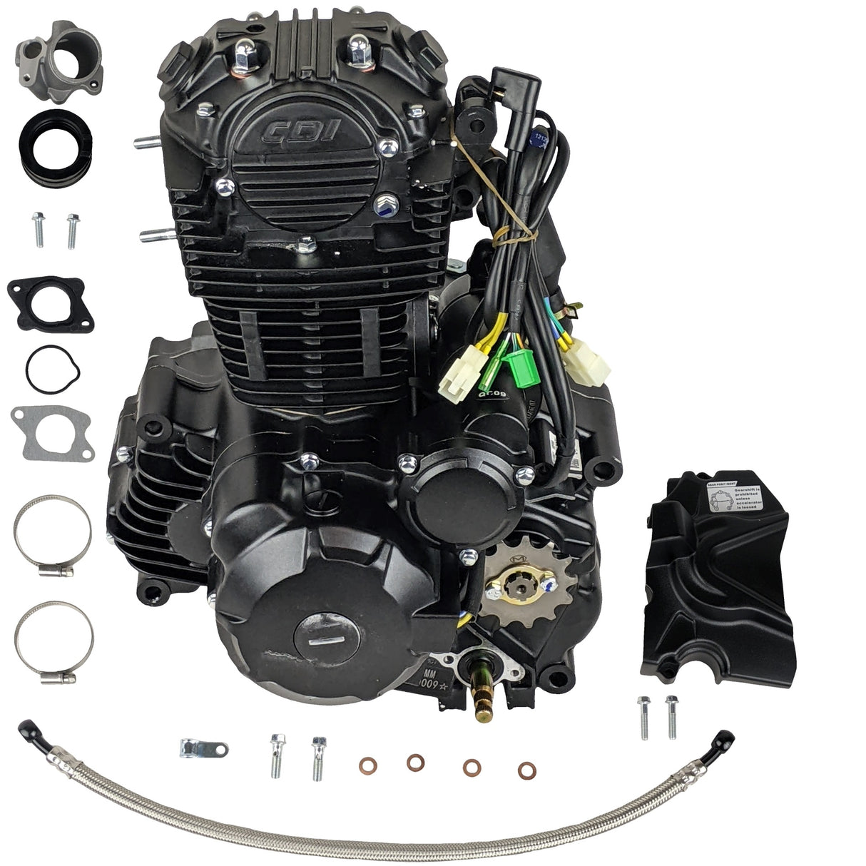 OEM Manual 6 Speed Complete Engine Assembly for Jonway GTX 250 EFI XMT 250 EFI