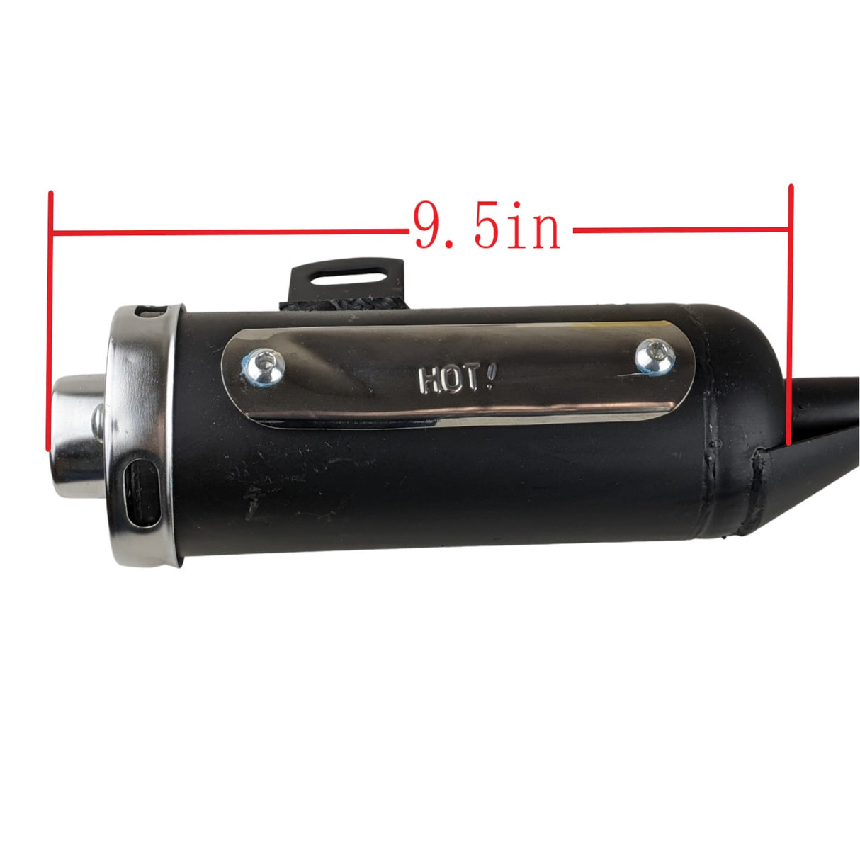Muffler Exhaust Pipe for Kandi 110cc Go Kart 49FM5 49FM5-E Engines Go Kart