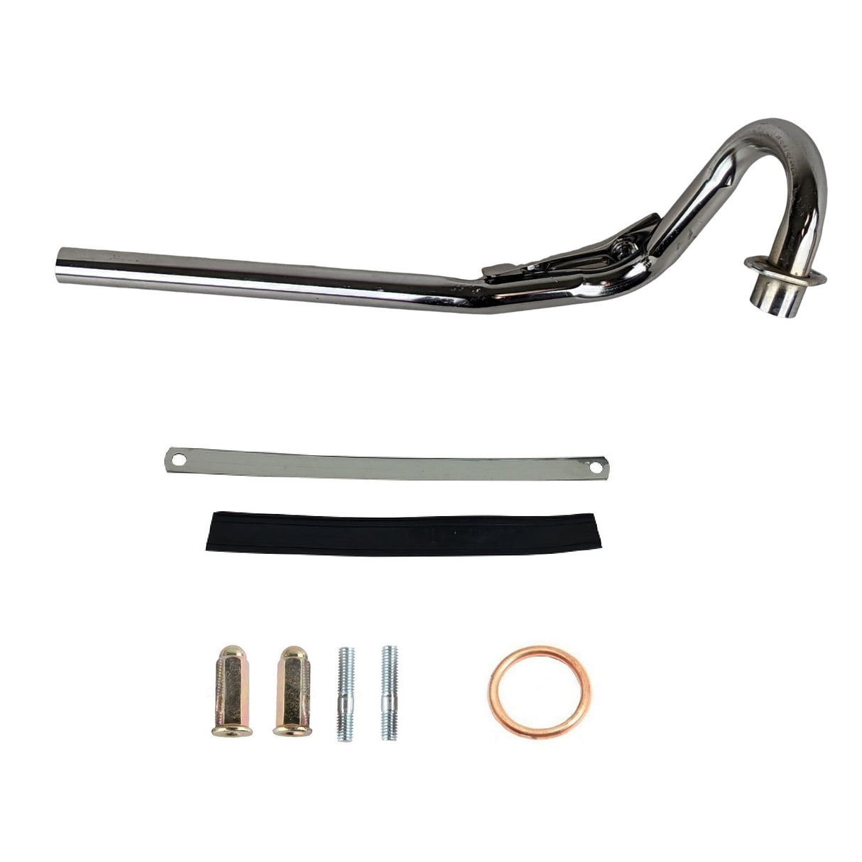 Header Exhaust Pipe 28mm for Kawasaki Motocross Dirt Bike KLX110 Pit Bike 70cc 110cc 125cc 150cc Muffler