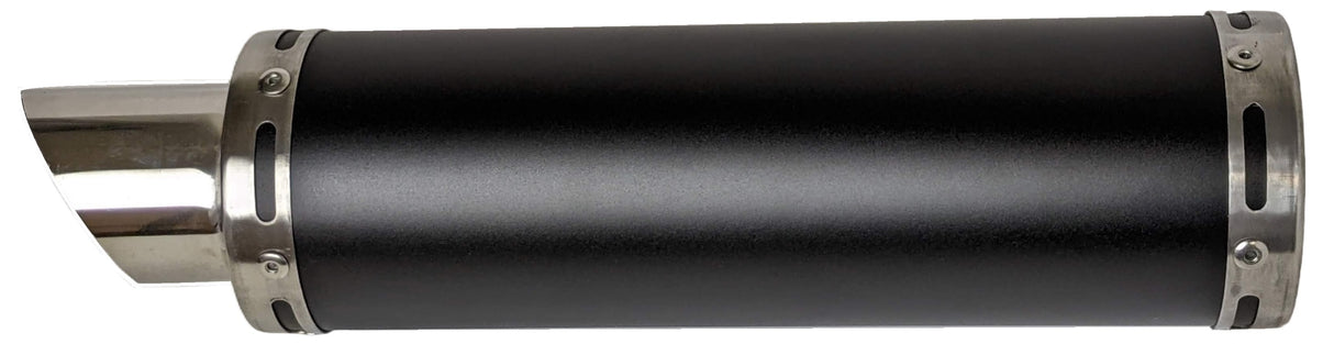 50cc High Flow Scooter Muffler/Exhaust - BLACK