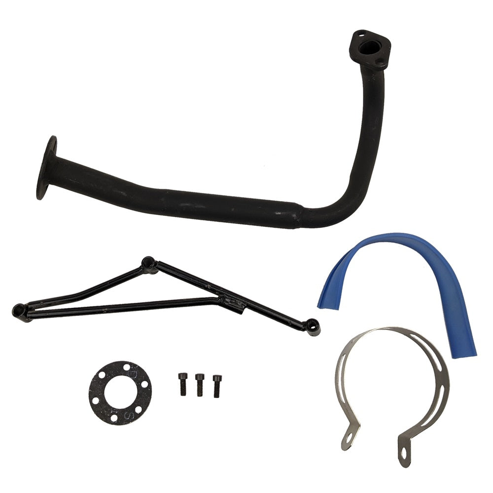 Header Pipe Assy for 50cc GY6 High Flow Exhaust