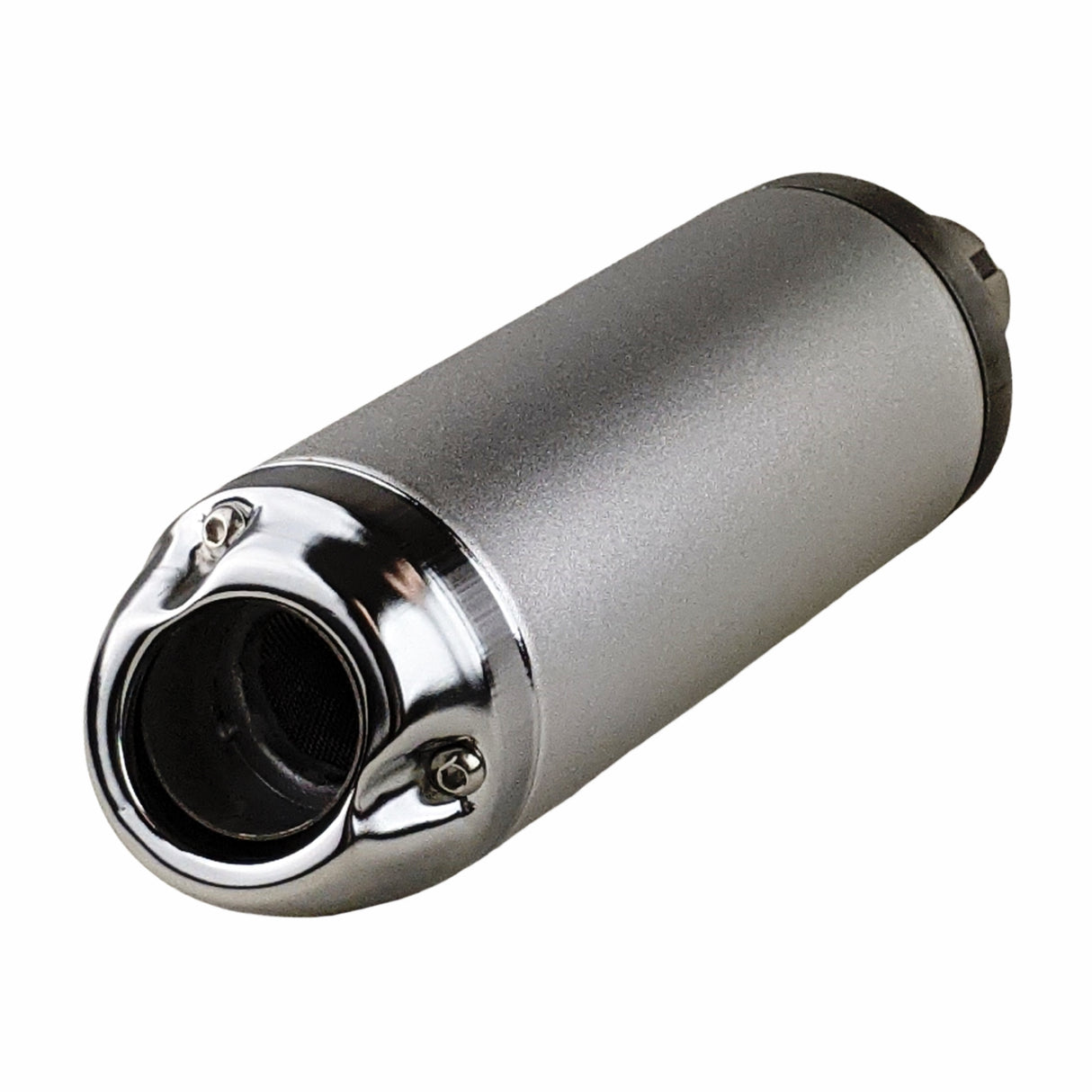 Muffler 125 DB: X-32/33/36, Aluminum pipe,For X-Motor 125cc, ( 2020, Two piece muffler )