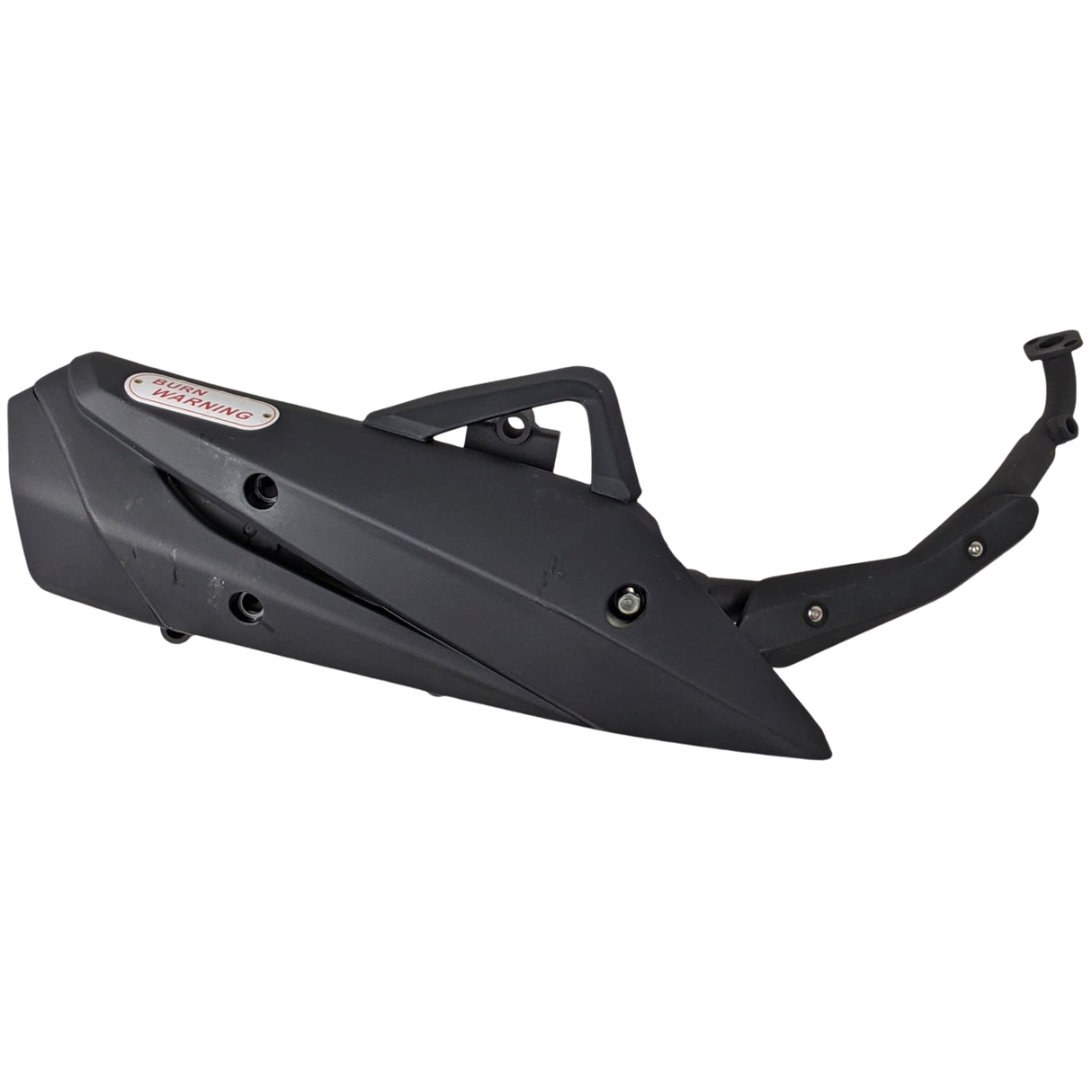 Muffler & Heat Shield Assembly for Gator Tank 200cc GY6 Scooter