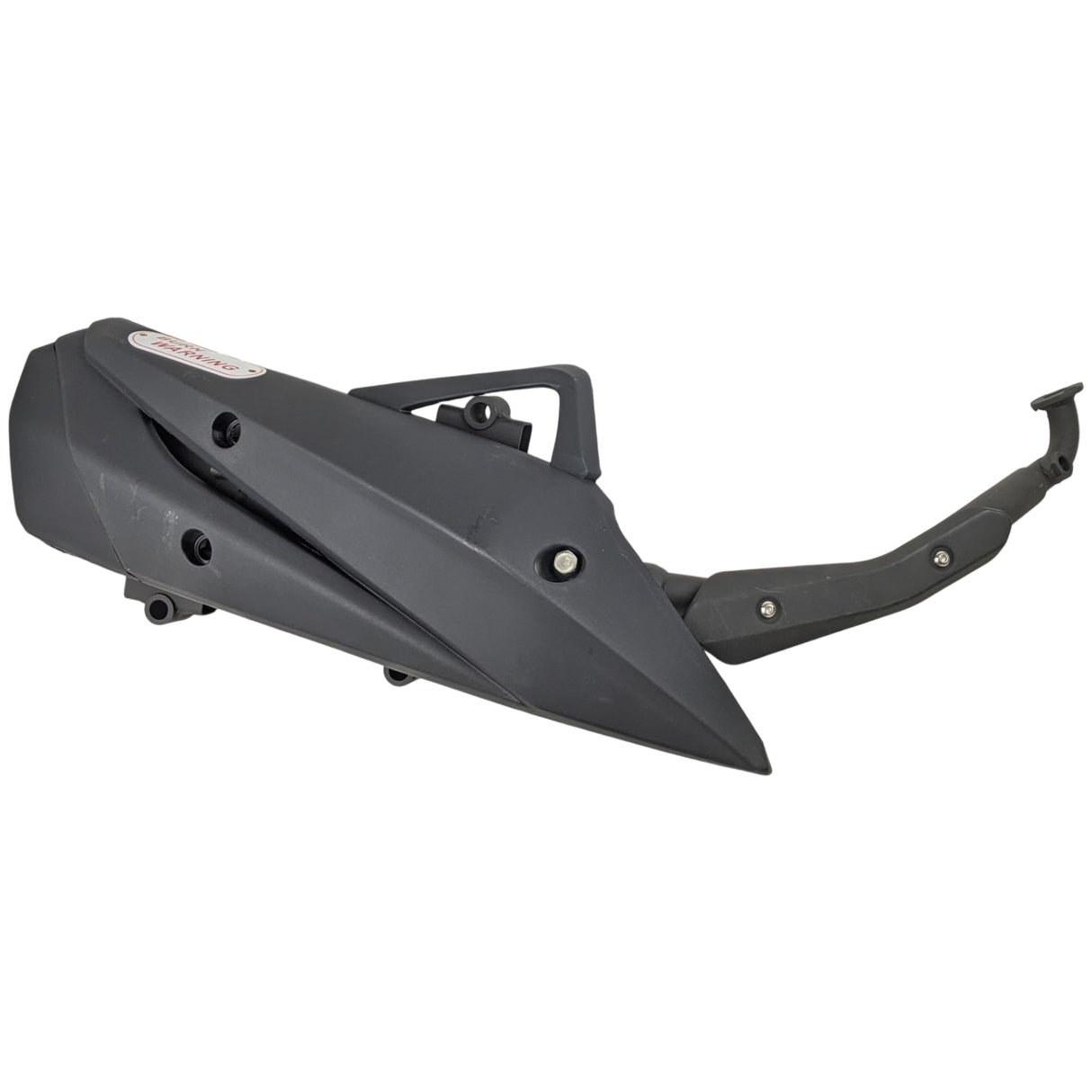 Muffler & Heat Shield Assembly for Gator Tank 200cc GY6 Scooter