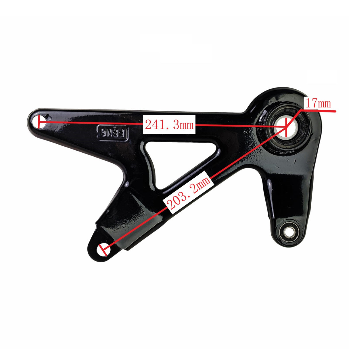 Swing Arm with Muffler Mounts and bushings for 50cc GY6