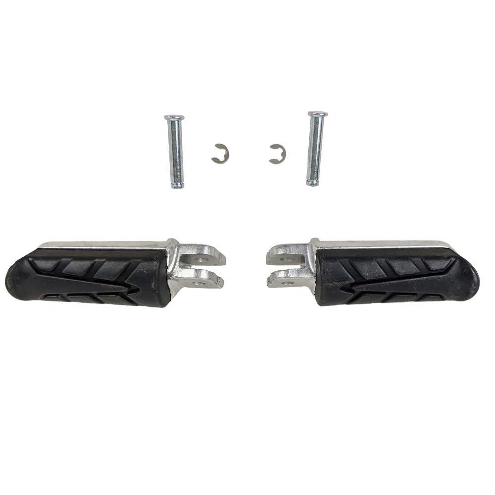 RedCap Rear Footrest Peg Set - Specifically Designed for Jonway YY125-2A Scooter, Cougar Rocket 150cc - Sleek & Stylish Black Design 1 Pair Footrest Pegs (Left & Right) - Durable Construction