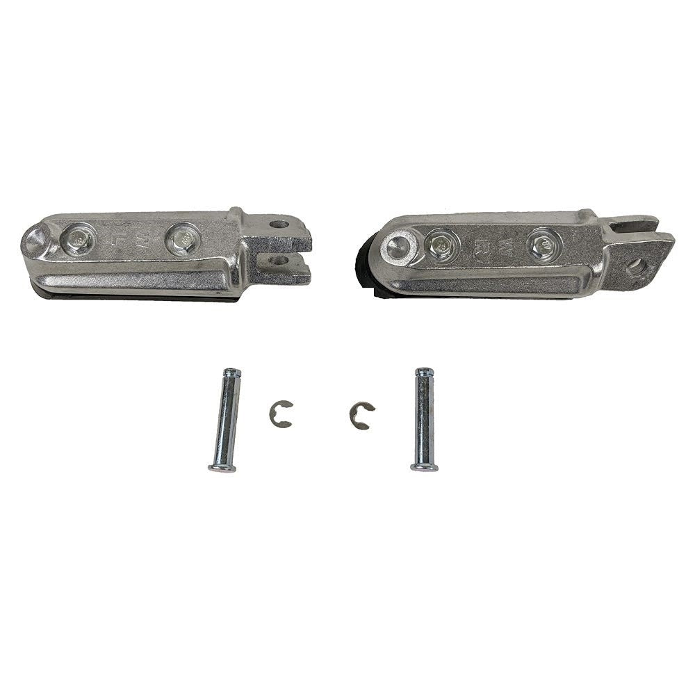 RedCap Rear Footrest Peg Set - Specifically Designed for Jonway YY125-2A Scooter, Cougar Rocket 150cc - Sleek & Stylish Black Design 1 Pair Footrest Pegs (Left & Right) - Durable Construction