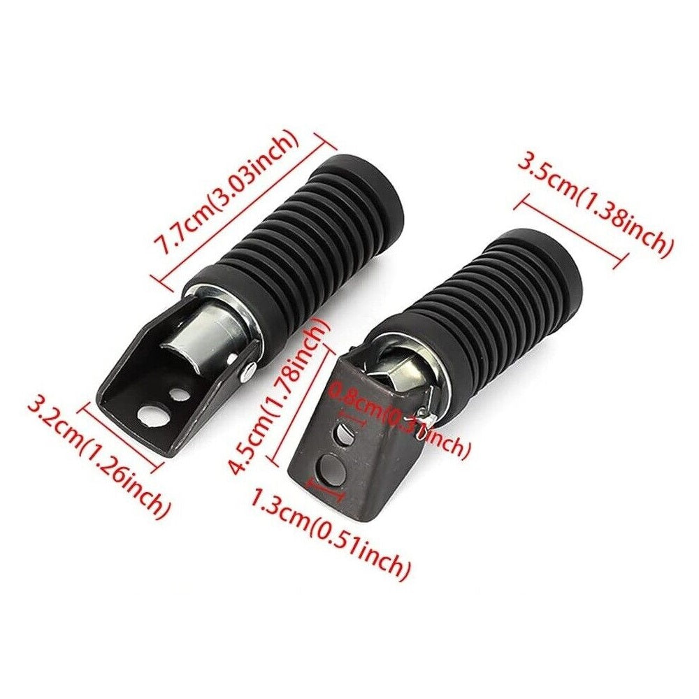 Footrest Pegs for Baja Motorsports MB165 MB200 Falcon 200 Mini Bikes