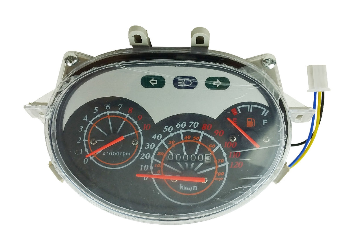 GY6 50cc 150cc Scooter Moped Speedometer Instrument Cluster Gauge VIP Jonway Roketa