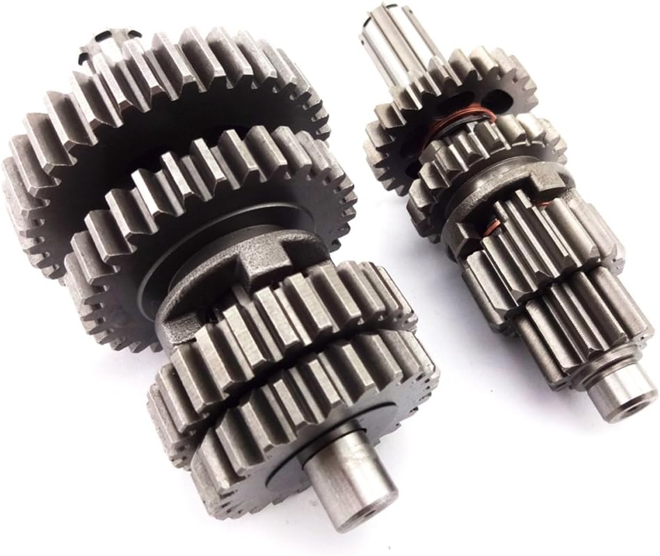 Transmission Gear Box Main Counter Shaft Assembly for 4-Stroke Engines 110cc 125cc YX Pit Dirt Bike ATC 70 ATC 90 Mini Trail