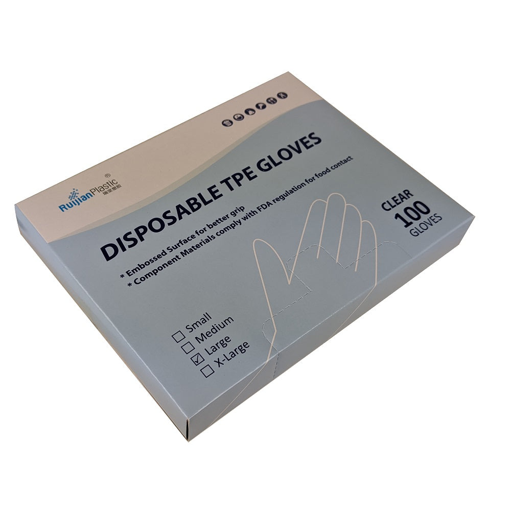 Gloves Disposable TPE 100ct