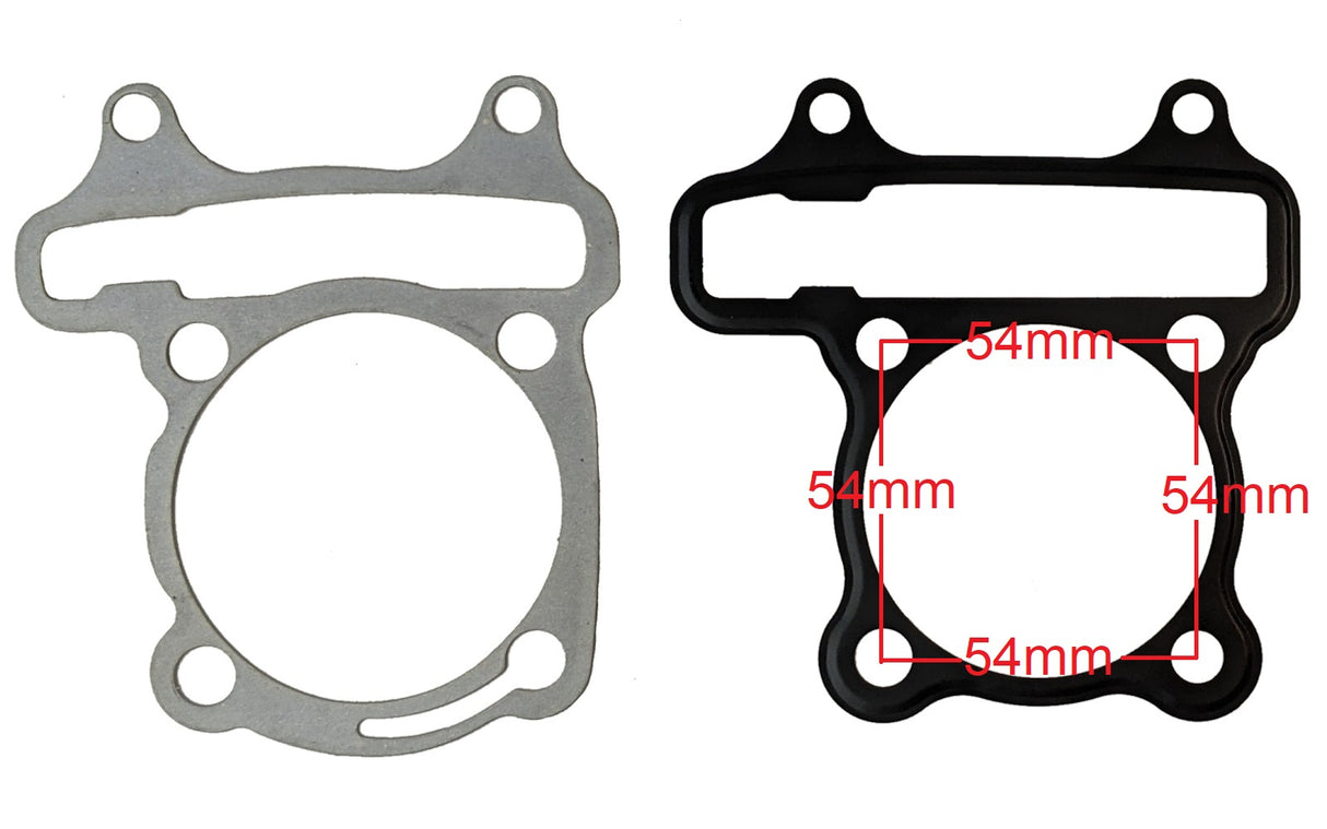 Cylinder Head Gasket Set - 61mm 168.9cc 170cc GY6 Type A Engine 54mm Block