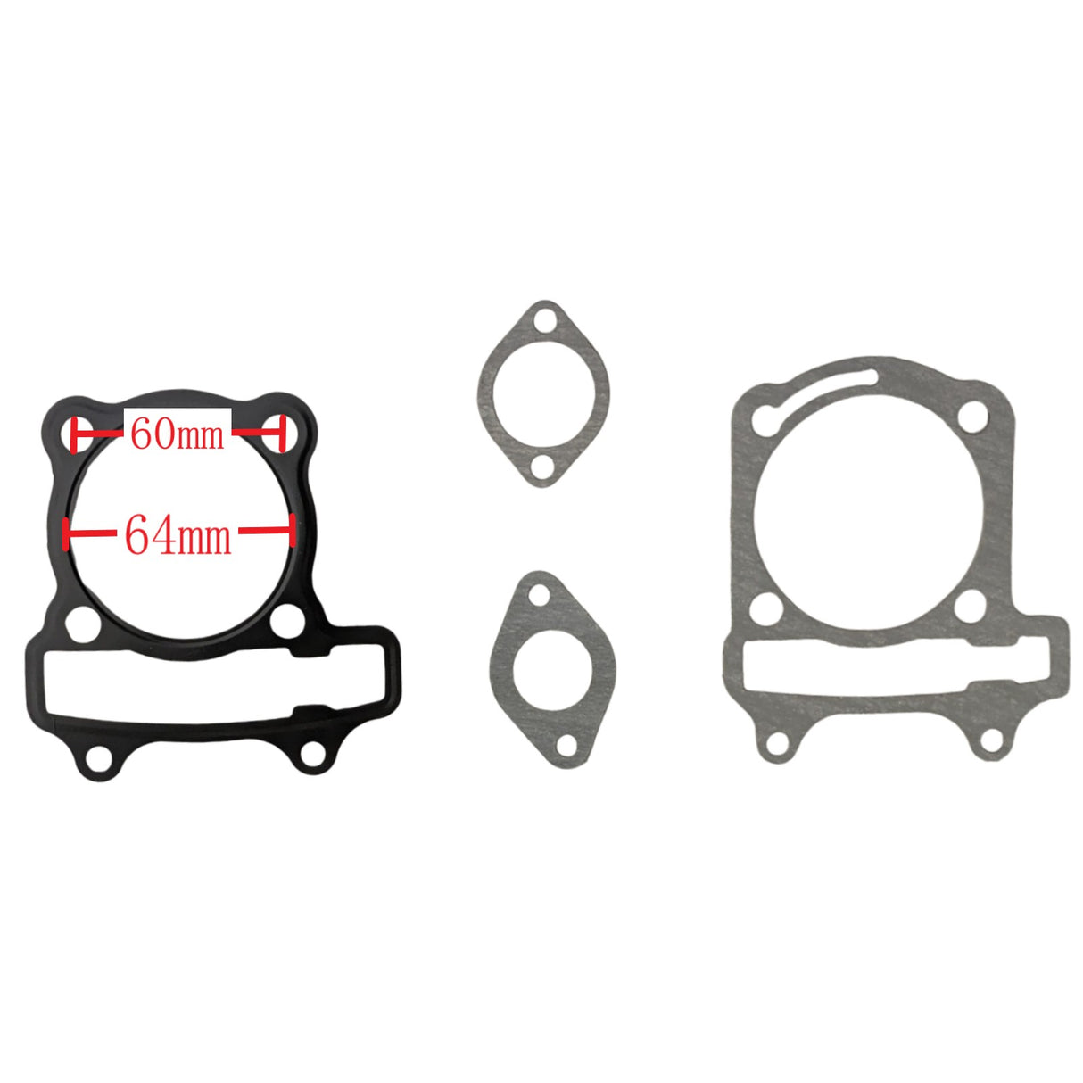 Complete Engine Gaskets set for NON-Shockproof 200cc 63mm GY6 EFI Engine