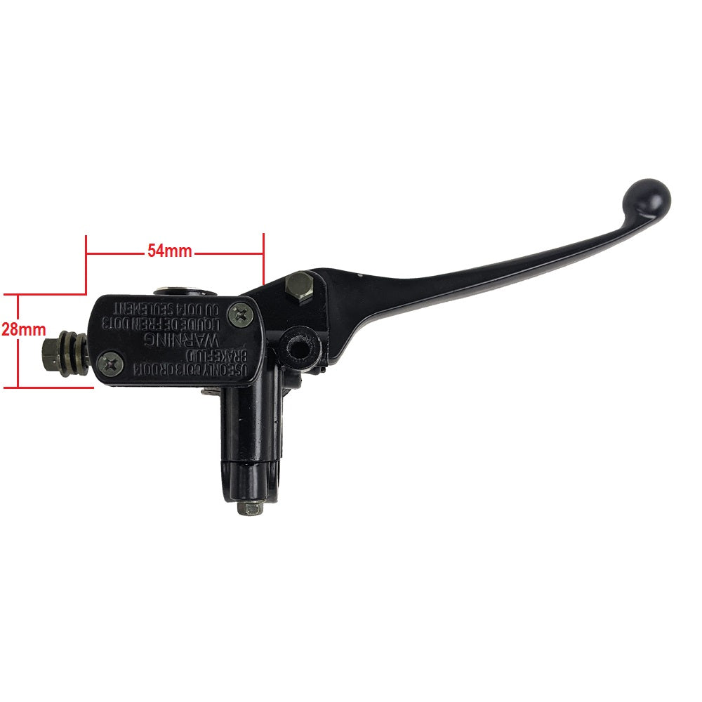 Brake Handle, Right, Master Cylinder, Hydraulic Mirror Hole M8x1.25