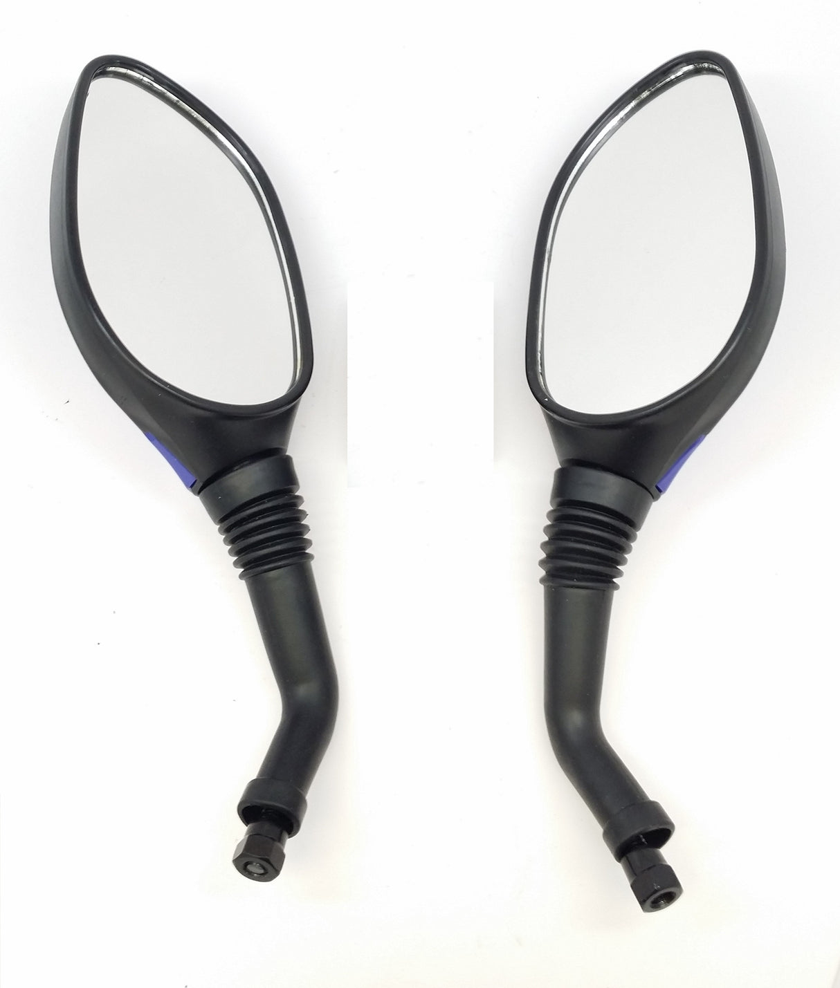Mirrors, 8mm, BLUE, Set of 2, Scooter