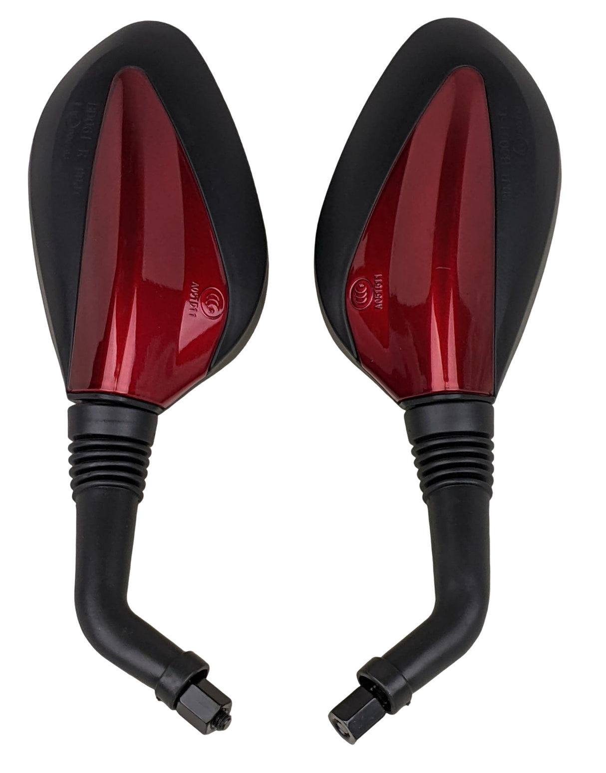 Rear View Mirrors 8mm for Gy6 Vespa Peace 50cc 150cc 250cc Scooter
