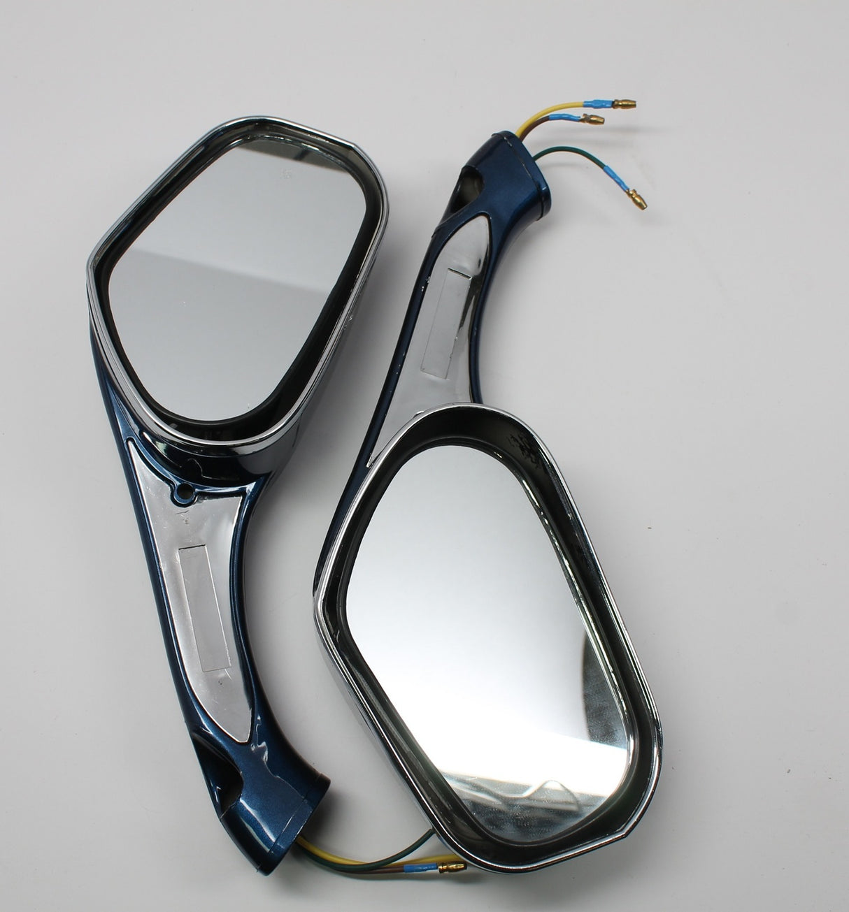 Mirror with Turn Signal light, Magnum 150RL-BLUE
