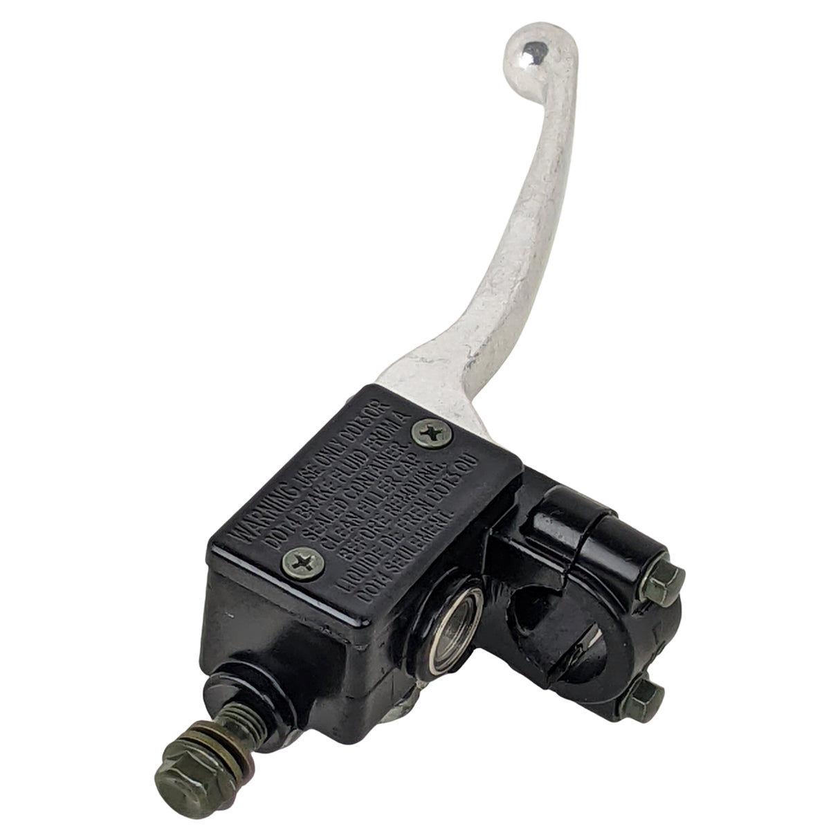 Right Front Brake Master Cylinder Lever Hydraulic Brake Handle with 10mm Banjo Bolt Fits 50cc 70cc 90cc 110cc 125cc Dirt Bikes
