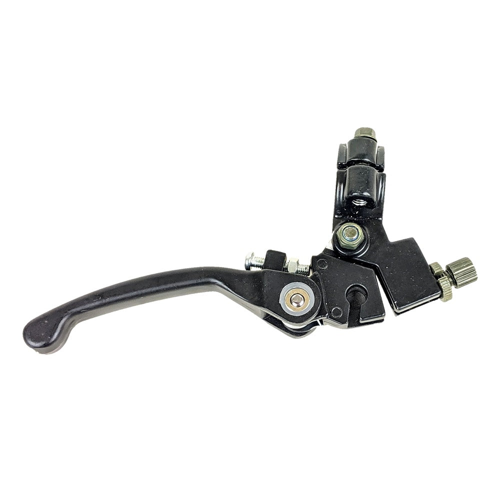 7/8" FOLDING BRAKE CLUTCH LEVER SET SDG SSR 70 110 107 125 PIT BIKE - BLACK