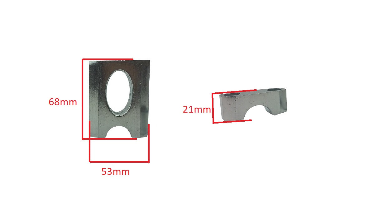 7/8" 22mm to 1 1/8" 28mm Handlebar Clamp Mount Bracket ATV Quad Dirt Pit Bike