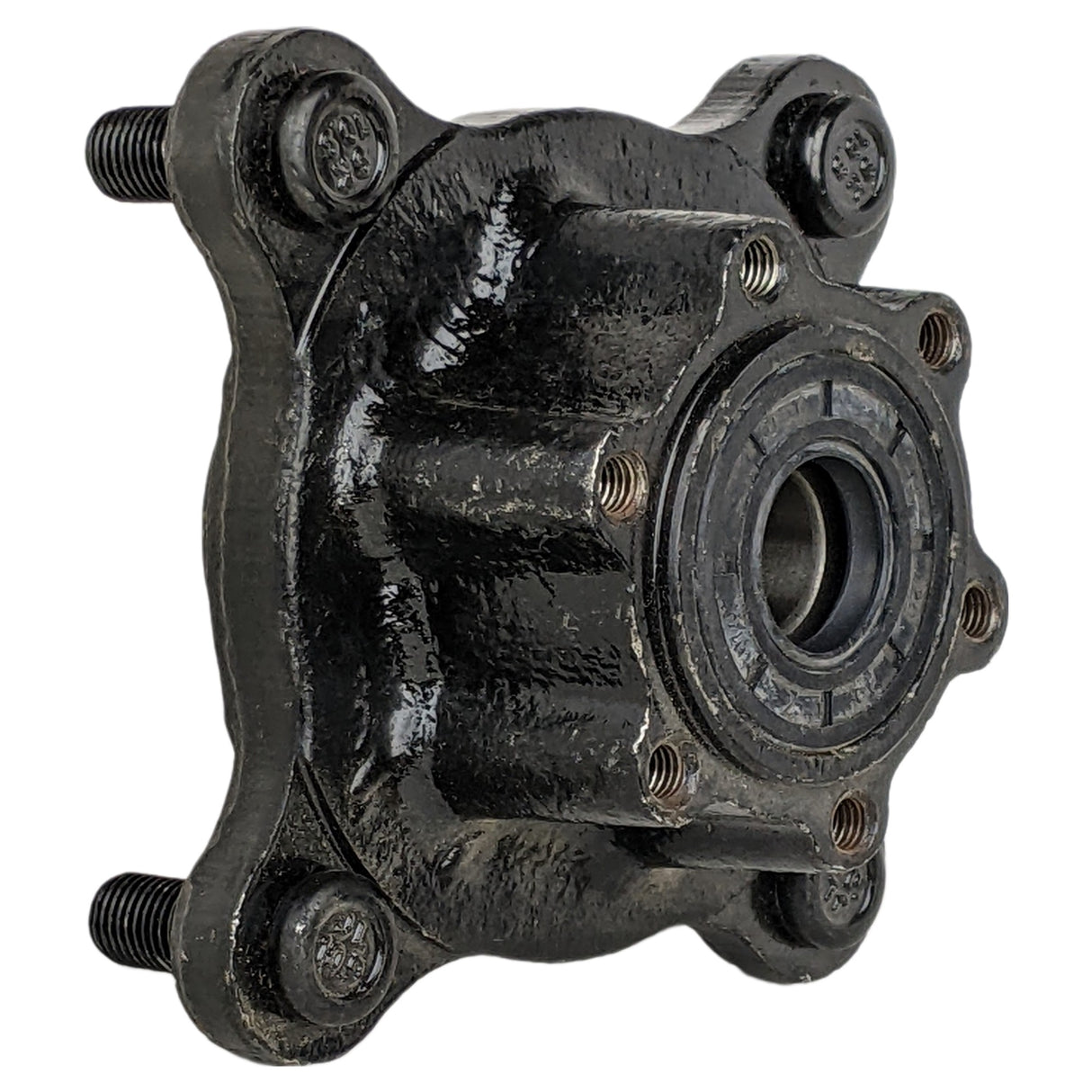 Front Wheel Hub Assembly with Bearings Compatible with Chinese 110cc 125cc 150cc ATV Quad Go Kart