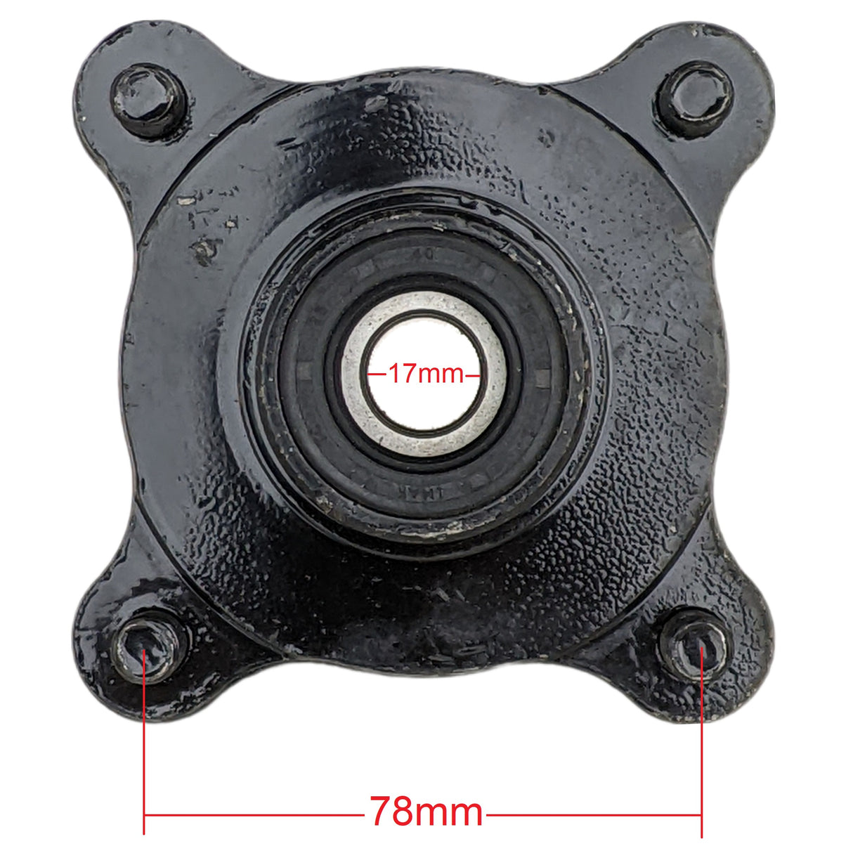 Front Wheel Hub Assembly with Bearings Compatible with Chinese 110cc 125cc 150cc ATV Quad Go Kart