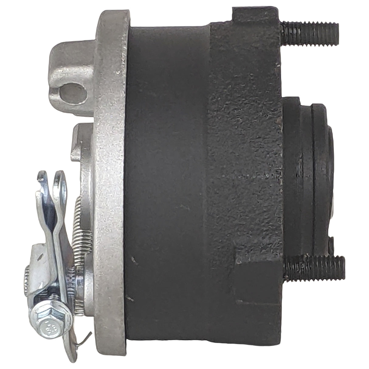 Front Left Hub Drum Brake Assembly TaoTao ATA110B with 6 or 7 Inch Wheel & Tires with 77mm 3in Stud Spacing