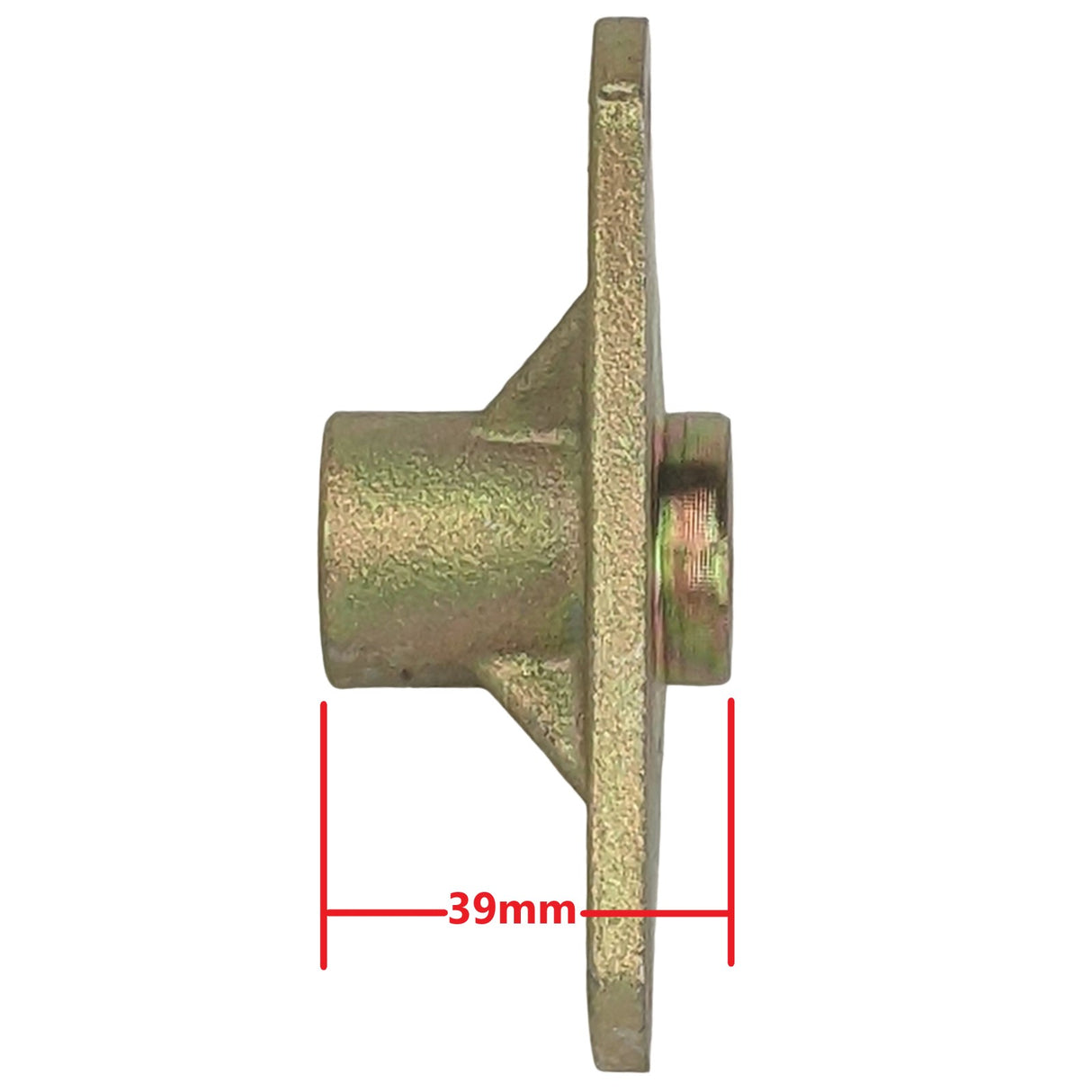 Set of 2 Rear Wheel Hub 17 Spline 3 Stud for Chinese 110cc ATVs with Shift Engines