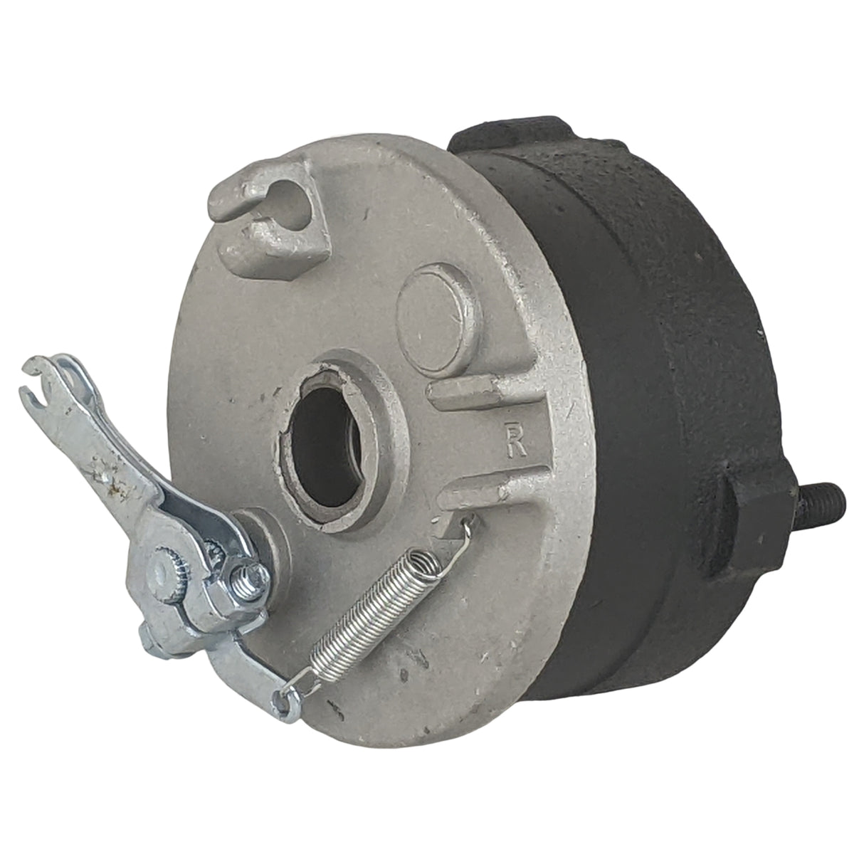 Front Right Hub Drum Brake Assembly TaoTao ATA110B with 6 or 7 Inch Wheel & Tires with 77mm 3in Stud Spacing