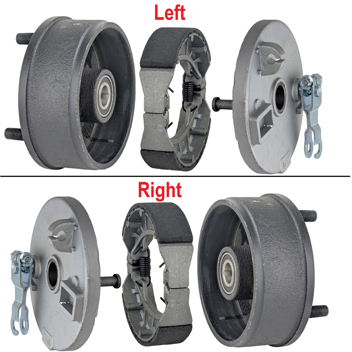 Drum Brake Hub Assembly Front Left & Right - ATV 125cc 150cc 250cc ATV Taotao