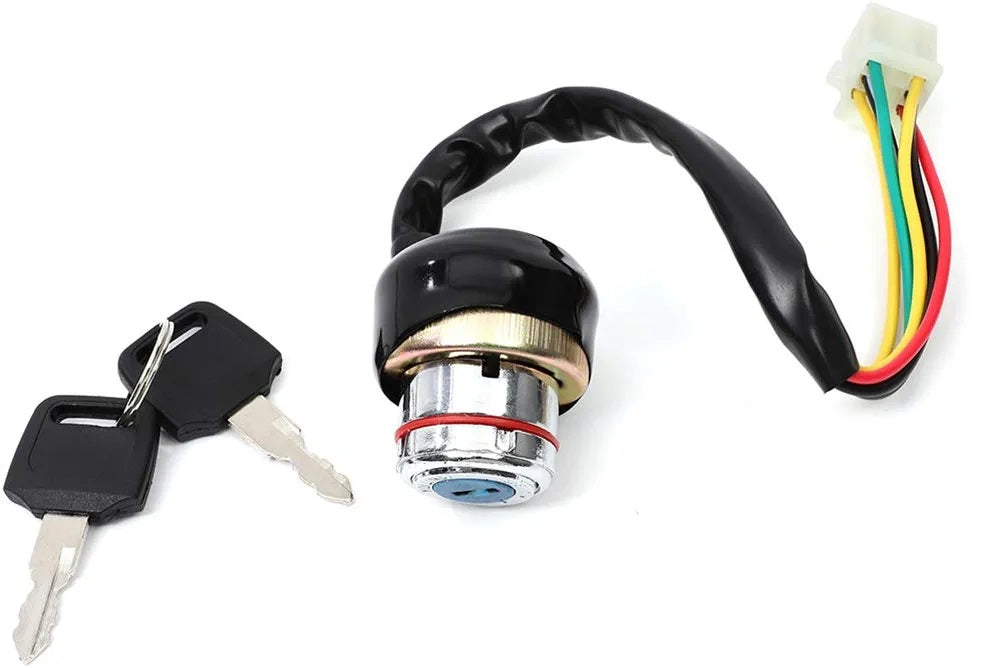 Ignition Switch, 6-wire